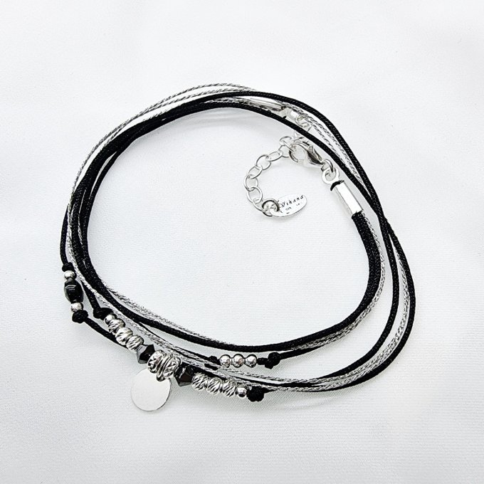 BRACELET OLIVIA NOIR 