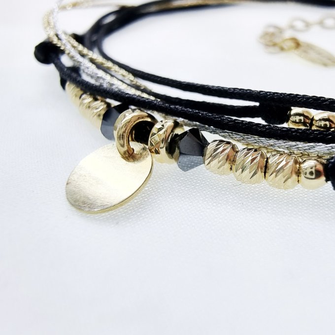 BRACELET OLIVIA NOIR 