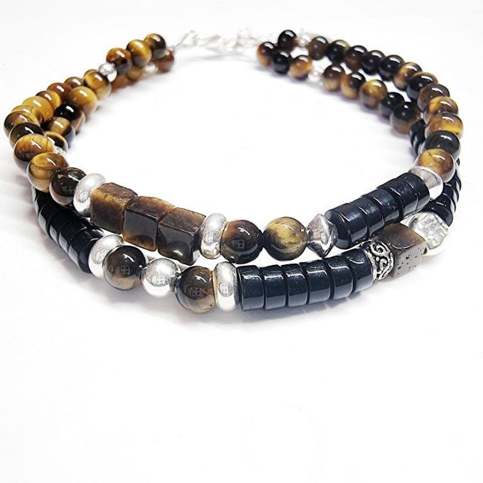 BRACELET BARRY  OEIL DE TIGRE