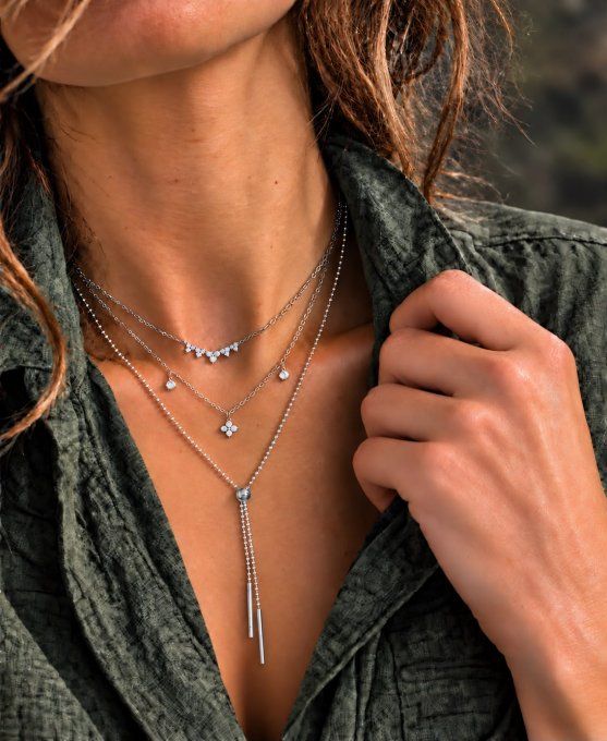 Collier trèfle 