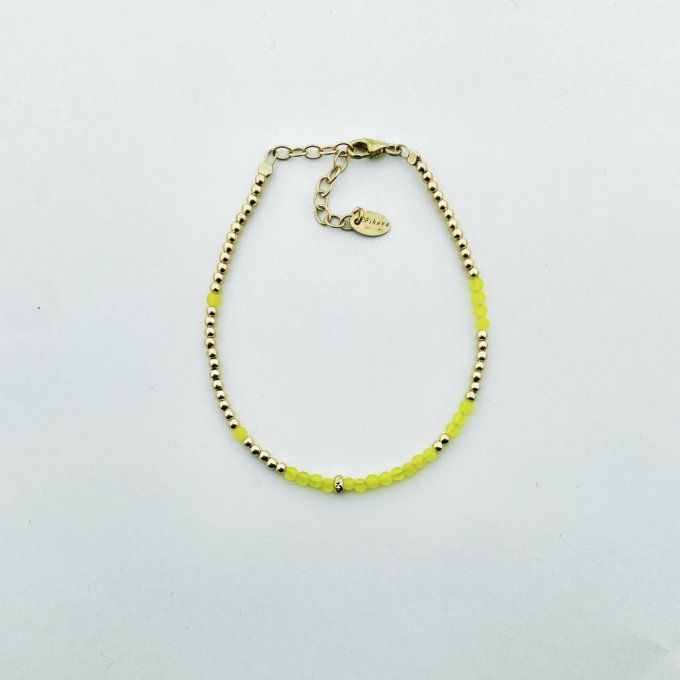 BRACELET VICKIE JAUNE