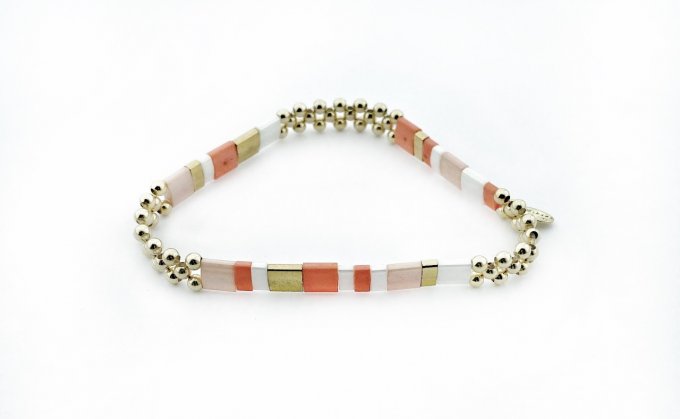  BRACELET MIYU DORE PÊCHE 