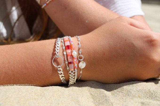 BRACELET LYLOU CORAIL