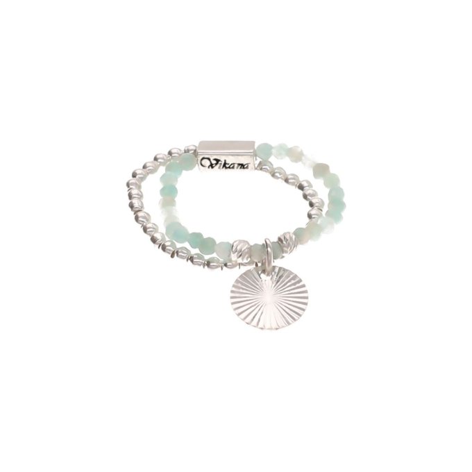 BAGUE AIGUEBELLE AMAZONITE PRO