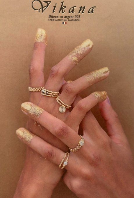 BAGUE AIGUEBELLE DORÉ 