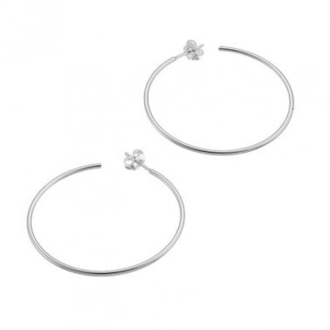 BOUCLES D'OREILLES CRÉOLES 4cm