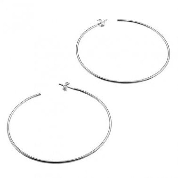 BOUCLES D'OREILLES CRÉOLES 6CM