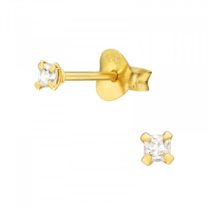 BOUCLES ZIRCONIUM 2MM