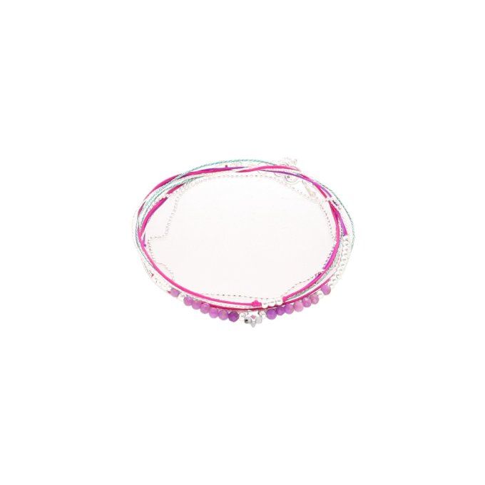 BRACELET TATIANA MAUVE