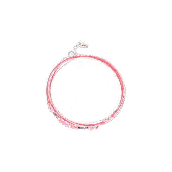 BRACELET TESSA ROSE / CORAIL 