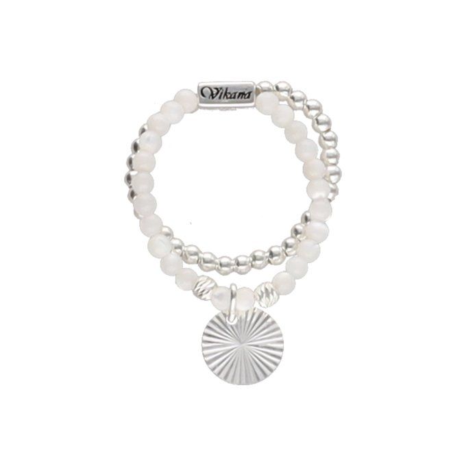 BAGUE AIGUEBELLE NACRE