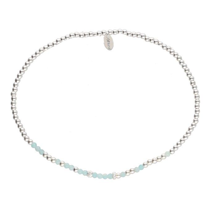CHEVILLERE SANTAL AMAZONITE
