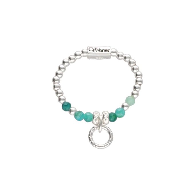 BAGUE COUCHER DE SOLEIL AMAZONITE PRO