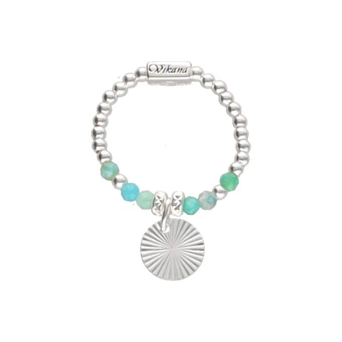 BAGUE ST CLAIR AMAZONITE 2