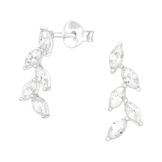 Boucles feuilles zirco