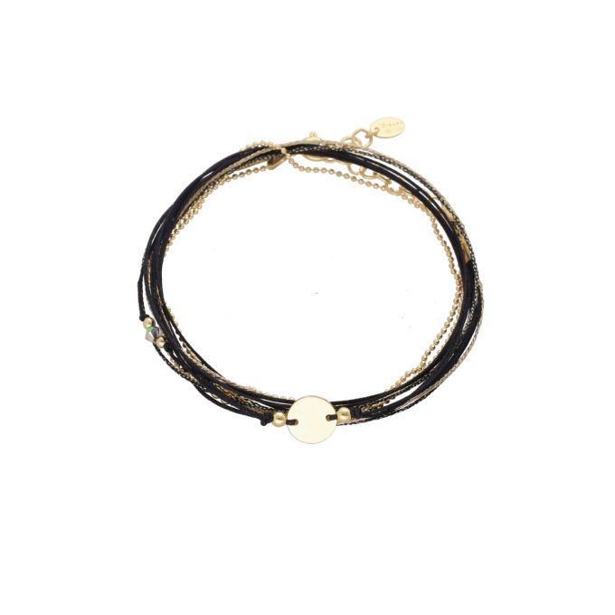 BRACELET MULTI-TOURS OR