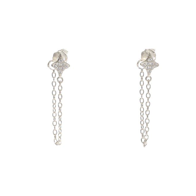 BOUCLES D'OREILLES PENDENTIF OR