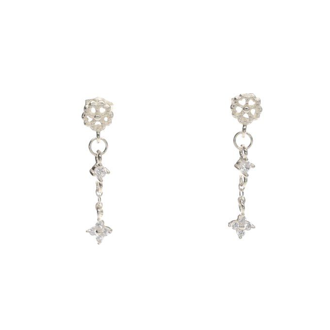 BOUCLES D'OREILLES PENDENTIF OR