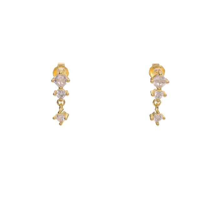 BOUCLES D'OREILLES BRILLANTS