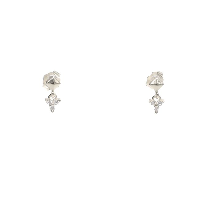 BOUCLES D'OREILLES BRILLANTS 