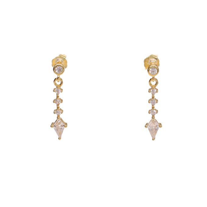 BOUCLES D'OREILLES PENDENTIF OR