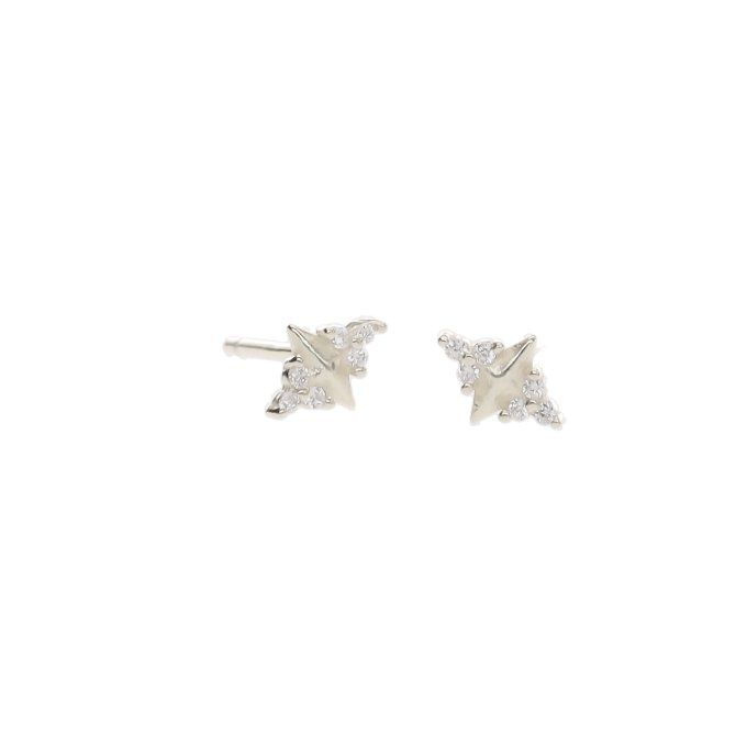 BOUCLES D'OREILLES STRASS OR