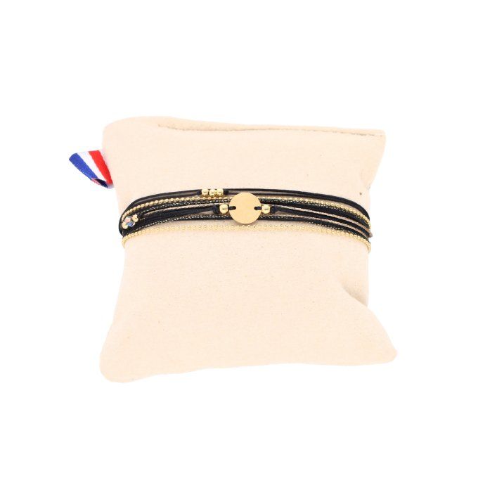 BRACELET MULTI-TOURS OR