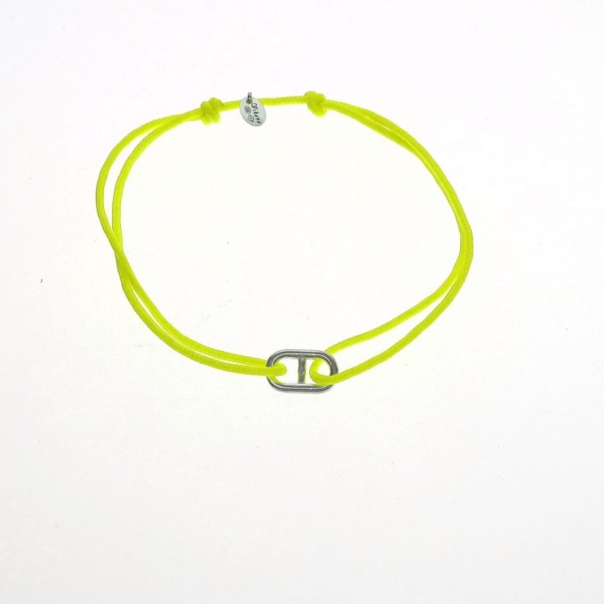 BRACELET CONNOR JAUNE FLUO PRO