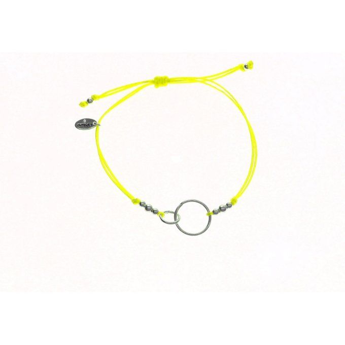 BRACELET CAMELIA JAUNE