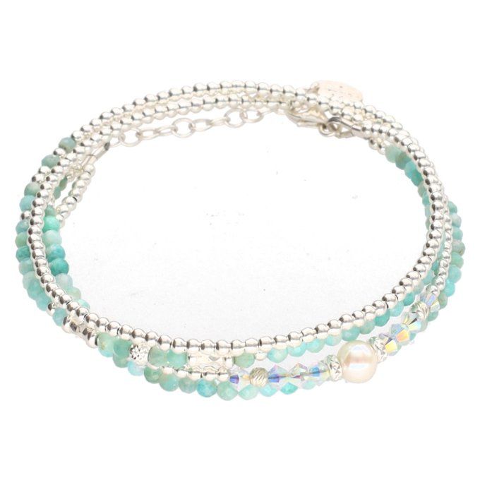 BRACELET ELEANA  AMAZONITE