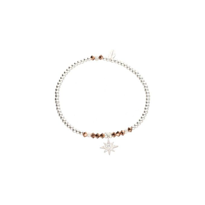 BRACELET ETOILINE ROSE GOLD 