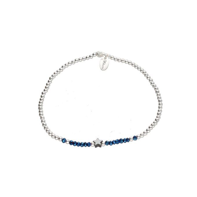 BRACELET STELLA CRISTAL BLEU