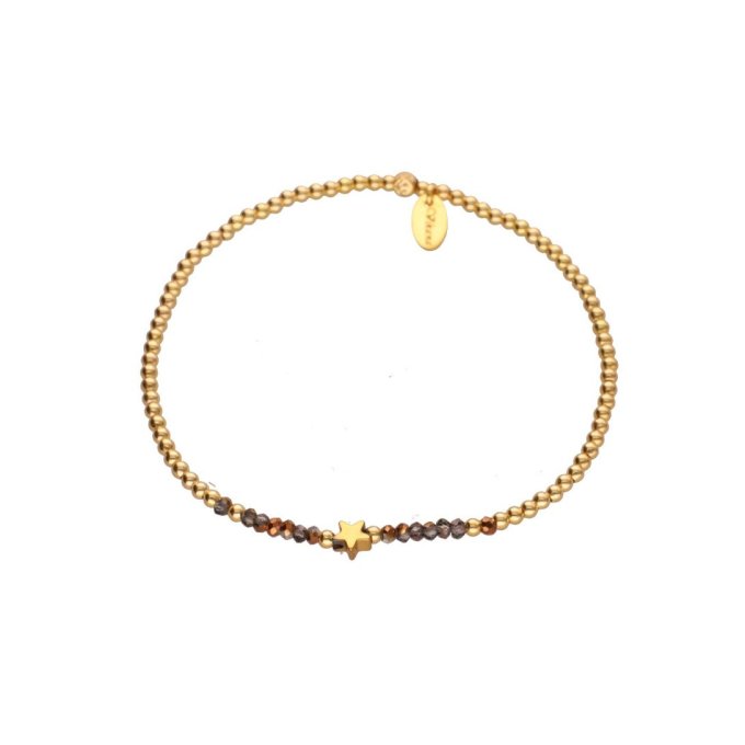 BRACELET ELIA DORE CRISTAL MOKA 