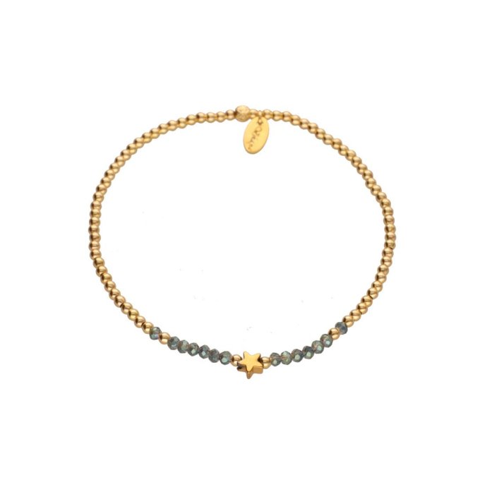 BRACELET ELIA DORE CRISTAL VERT