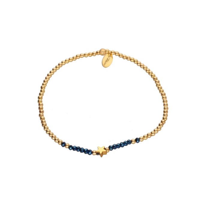 BRACELET ELIA DORE CRISTAL BLEU 