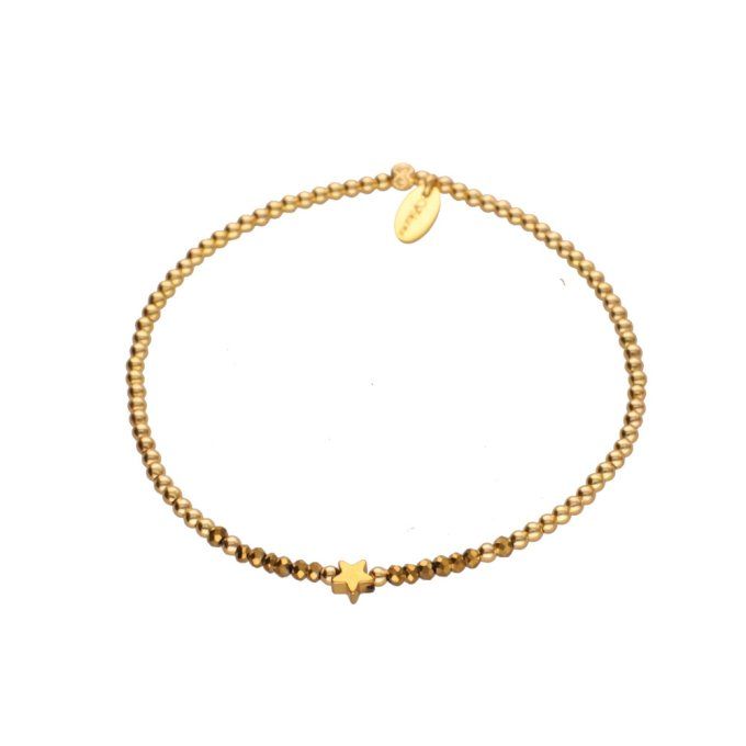 BRACELET STELLA CRISTAL DORE