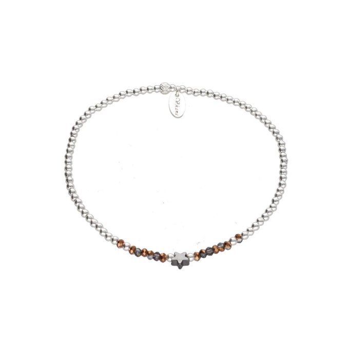 BRACELET ELIA DORE CRISTAL MOKA 