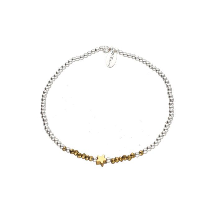 BRACELET STELLA CRISTAL DORE