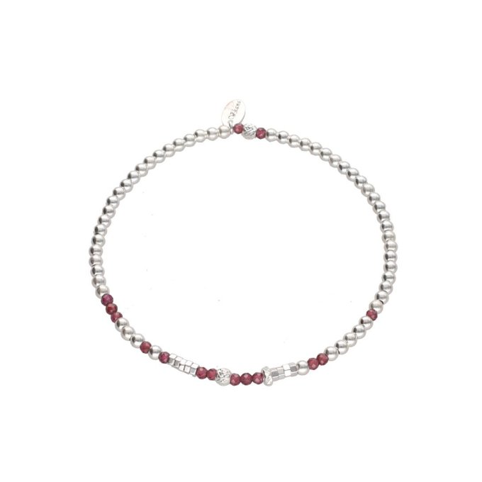 BRACELET LIVIA DORE CRISTAL GRENAT