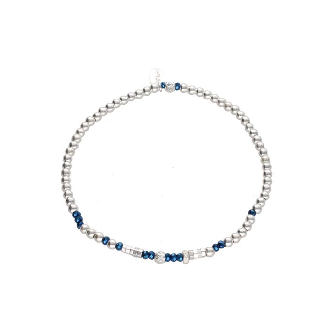 BRACELET LIVIA DORE CRISTAL BLEU 