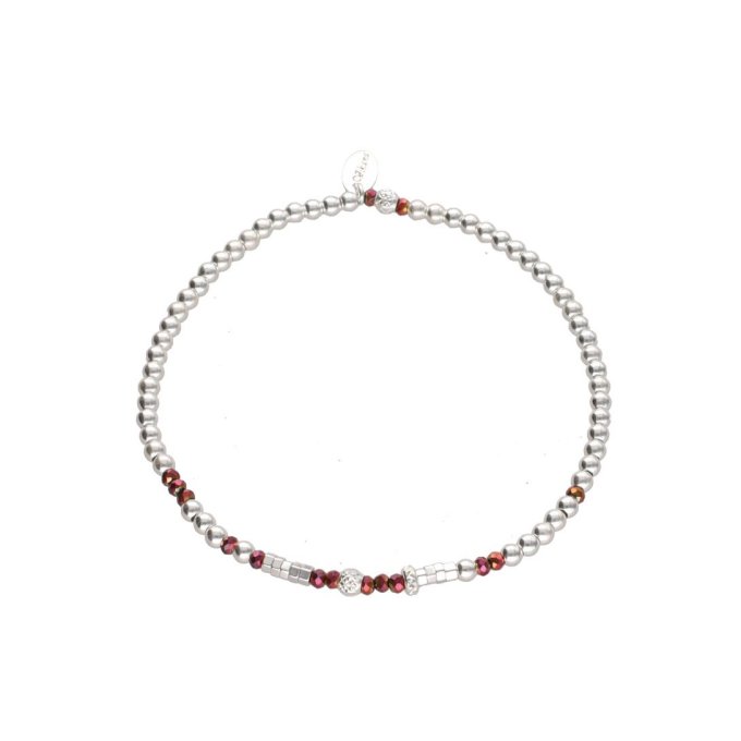 BRACELET LIVIA DORE CRISTAL RUBIS