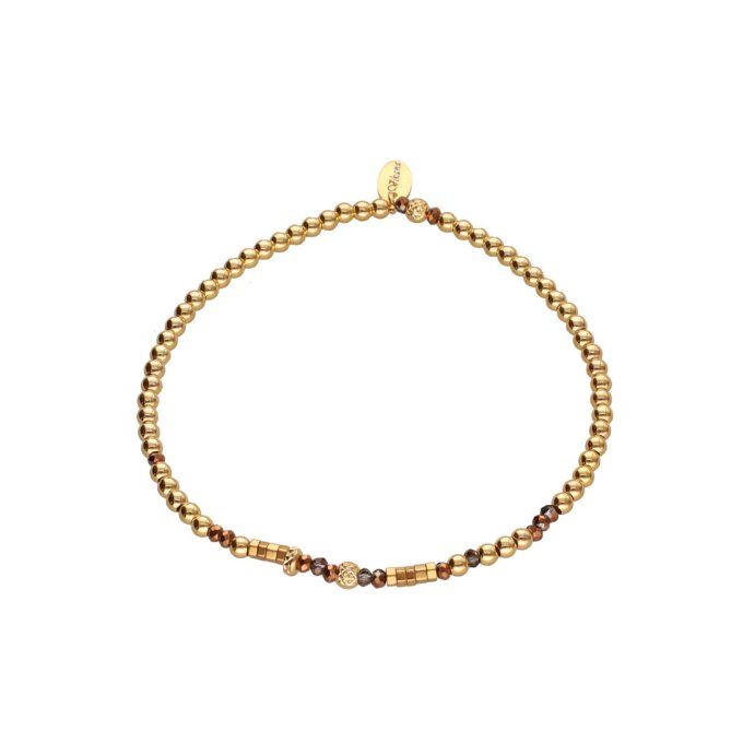 BRACELET LIVIA CRISTAL MOKA 