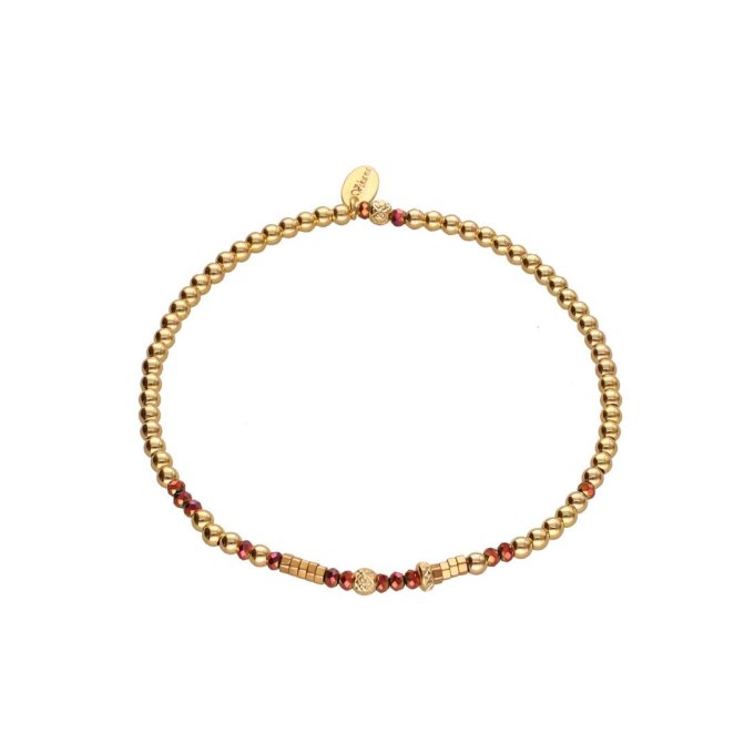 BRACELET LIVIA DORE CRISTAL RUBIS