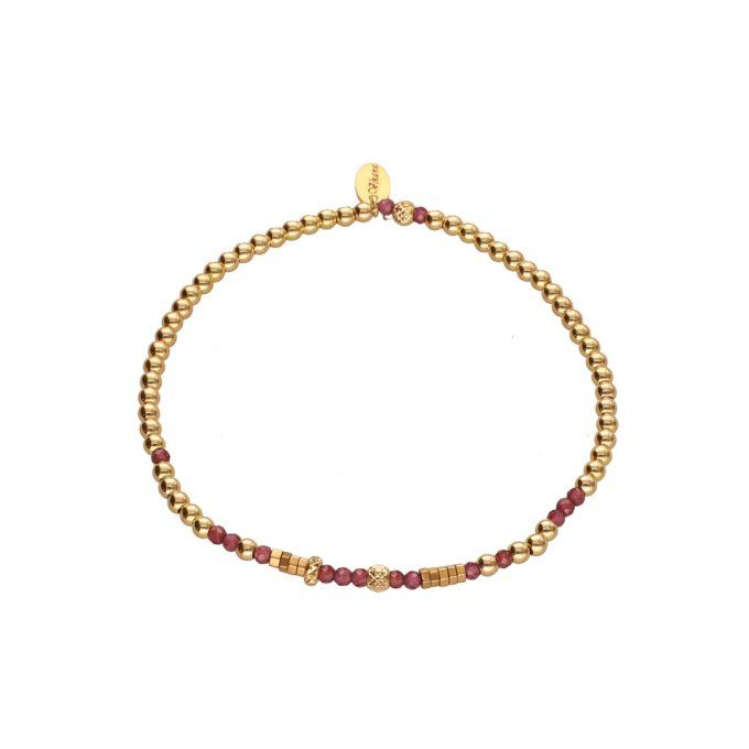 BRACELET LIVIA CRISTAL GRENAT 