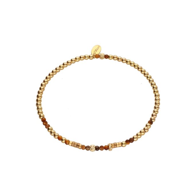 BRACELET LIVIA DORE OEIL DE TIGRE  