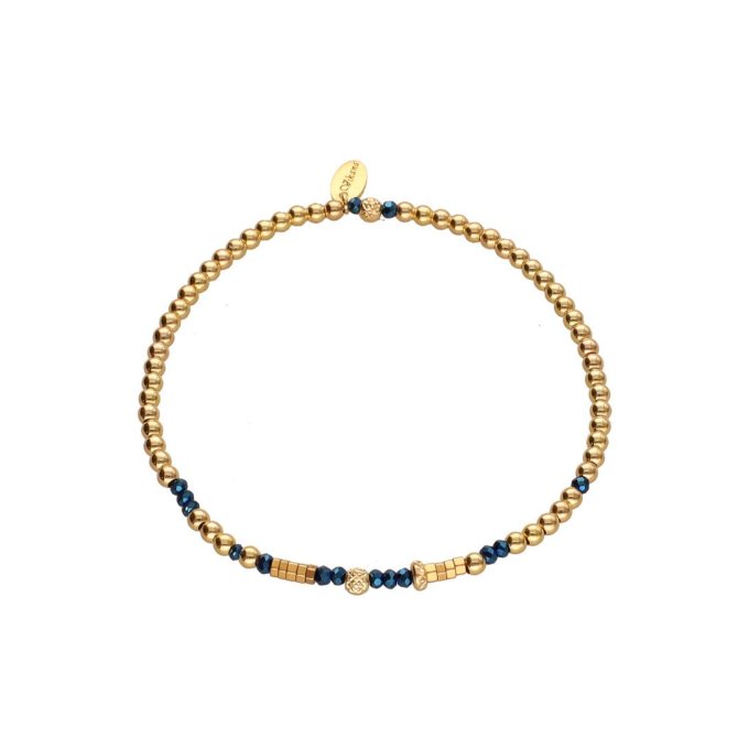 BRACELET LIVIA DORE CRISTAL BLEU 