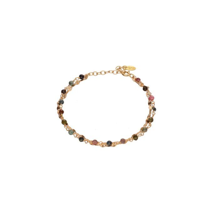 BRACELET ANTHEA DORE TOURMALINE ROSE 