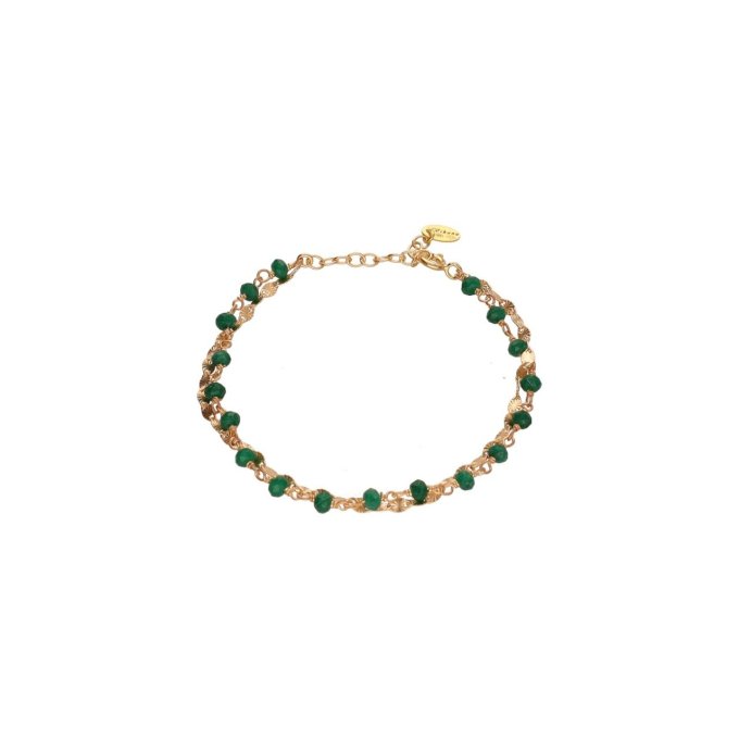 BRACELET ANTHEA DORE JADE VERT PRO