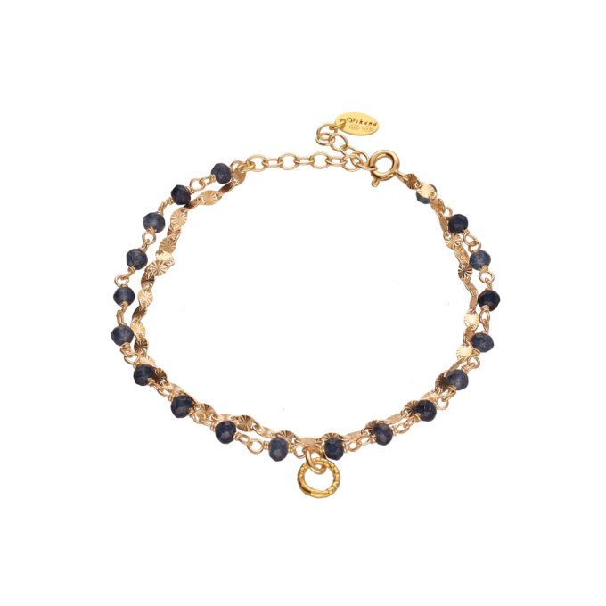 Hanae tourmaline bleu