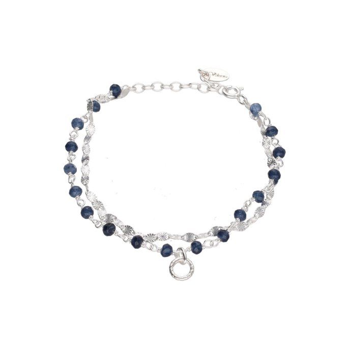 BRACELET HANAE TOURMALINE BLEU 